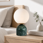 Rocco Handmade Simple Rustic Ceramic Table Lamp