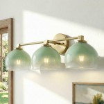 Conrad Vintage 3 Light Bellflower Glass Wall Sconce