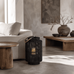 Bhavna Mirabel Japanese Indoor Outdoor Bamboo Floor Lanterns