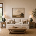 Adrian Modern Farmhouse Ceramic Linden Table Light