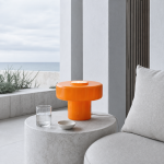 Aetheris Modern Colorful Glass Mushroom Table Lamp