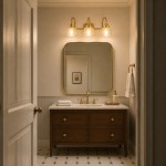 Julian Farmhouse Brass Texture Transparent Glass Sconces
