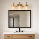 Julian Farmhouse Brass Texture Transparent Glass Sconces