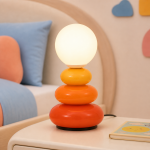 Paula Vintage Table Lamp with Marble Base