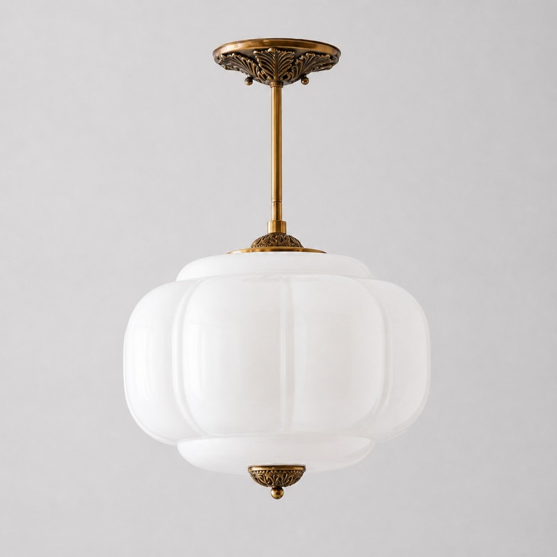 Ozita Retro Semi-Flush Mount Eloise Pendant Light