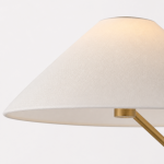 Ulyxor Ash Wood Base Ivory Paper Shade Wall Sconce