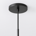 Drath Wabi Sabi Ribbed Paper Lantern Pendant Light