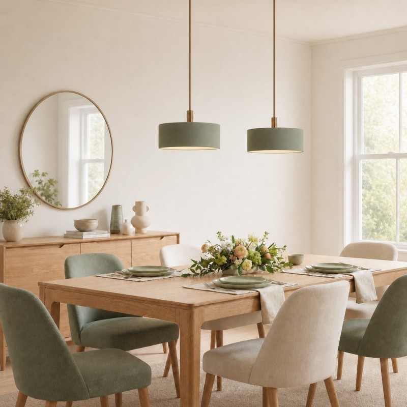 Aura Modern Porcelain Pendant Light