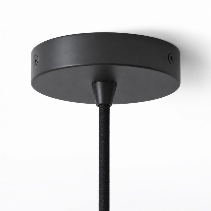 Declan Modern Bell Shaped Glass Pendant Light
