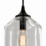 Declan Modern Bell Shaped Glass Pendant Light