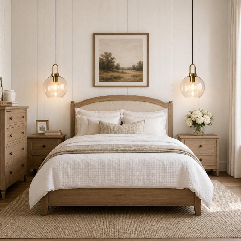 Vylith Brass Cognac Glass Single Hanging Lamp