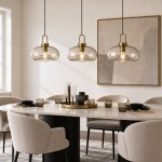 Vylith Brass Cognac Glass Single Hanging Lamp