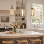 Vylith Brass Cognac Glass Single Hanging Lamp