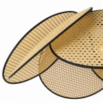 Atticus Screen Cannage Rattan Pendant Light