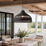 Wisteria Handmade Woven Rattan Pendant Light