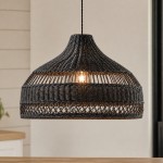 Wisteria Handmade Woven Rattan Pendant Light