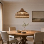 Wisteria Handmade Woven Rattan Pendant Light