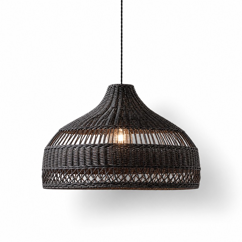 Wisteria Handmade Woven Rattan Pendant Light