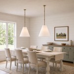 Felix Antique Brass-Finish White Cone Pendant Light