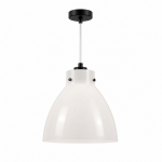 Maris Vintage Glass Dome Pendant Light
