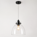 Maris Vintage Glass Dome Pendant Light