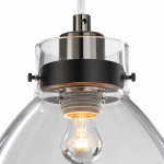 Maris Vintage Glass Dome Pendant Light