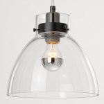 Maris Vintage Glass Dome Pendant Light