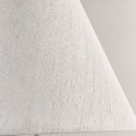Thalira Vintage Ceramic Linen Table Lamp