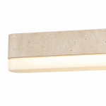 Orson Modern LED Travertine Linear Pendant Light