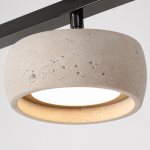 Eamon Wabi Sabi LED 4-Light Travertine Linear Pendant Light