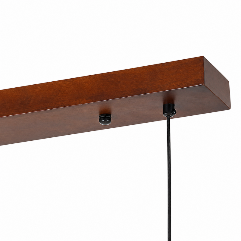 Eamon Wabi Sabi LED 4-Light Travertine Linear Pendant Light