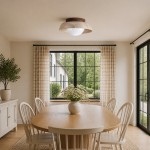 Arthur Modern Travertine Dome Semi Globe Ceiling Light