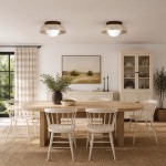 Arthur Modern Travertine Dome Semi Globe Ceiling Light