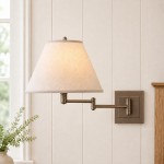 Ozona Metal Swing Arm Wall Lamp