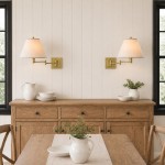 Ozona Metal Swing Arm Wall Lamp
