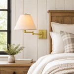 Ozona Metal Swing Arm Wall Lamp