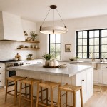 Ivy Wabi-Sabi Travertine Ring Integrated LED Chandelier