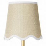 Marcus Modern Cone Fabric Shade Curved Arm Wall Sconce