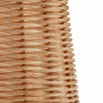 Elise Wabi-shabi Woven Rattan Wall Sconce