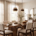 Timothy Wabi Sabi Cylindrical Travertine Pendant Light