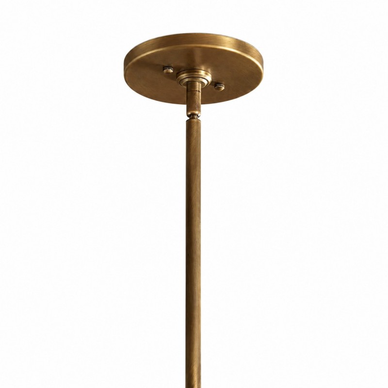 Lysandra Floral Pattern Fabric Branch Pendant Light