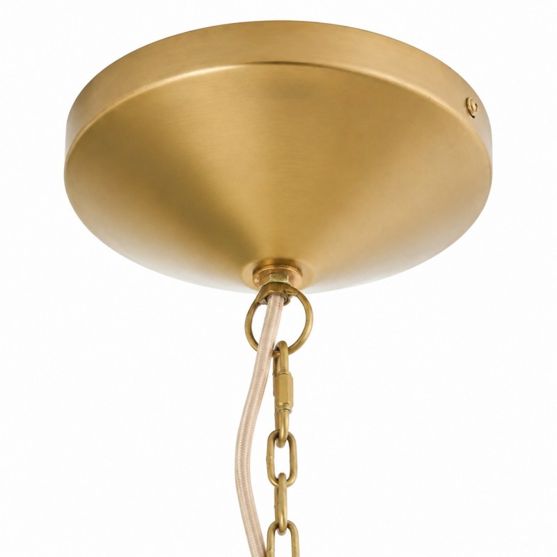 Willow Modern Oversized Fabric Chandelier