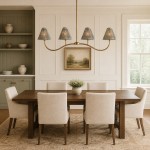Mirelle French Country Style Pleated Floral Fabric Linear Four-Light Pendant Light