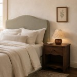 Rosalies French Country Pleated Floral Linen Table Light