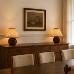 Rosalies French Country Pleated Floral Linen Table Light