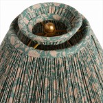 Rosalies French Country Pleated Floral Linen Table Light