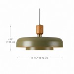 Henry Modern Color Metal Pendant Light