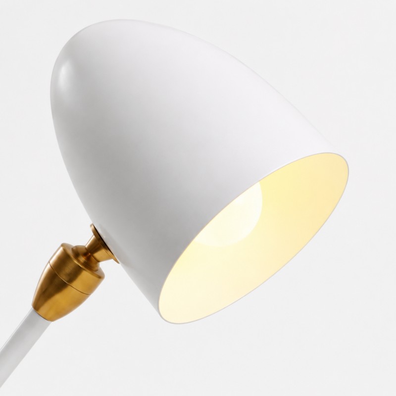 Vanessa Mid-Century Modern Metal Tripod Table Lamp
