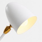 Vanessa Mid-Century Modern Metal Tripod Table Lamp