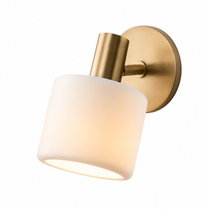 Aura Modern Porcelain Sconce
